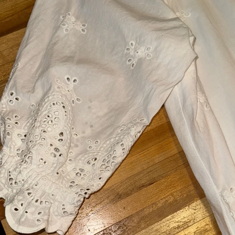 Tart White Mia Eyelet Dress Medium - Picture 6 of 12